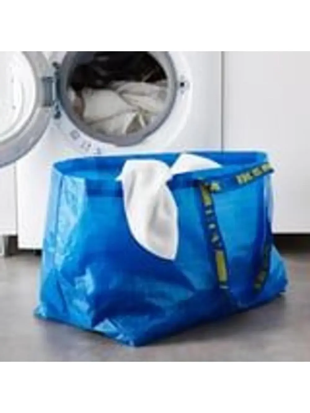 Lot of 2 NWT IKEA FRAKTA Large Blue Shopping Bag (19 gallon; 21¾ x 14½ x 13¾ )